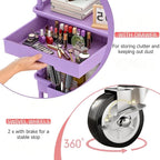 REBECAT 4 Tier Rolling Cart - Image 6