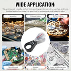 10x Foldable Pocket Magnifier Loupe - Image 7
