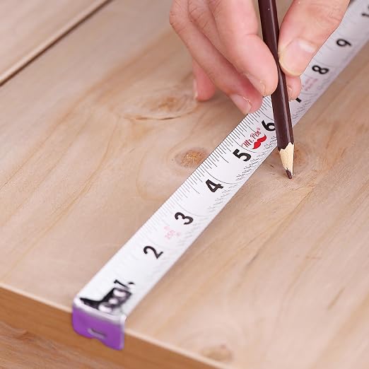 Mr. Pen- Retractable Tape Measure 25 ft, Pastel Purple, Easy Read | Steel - Image 6