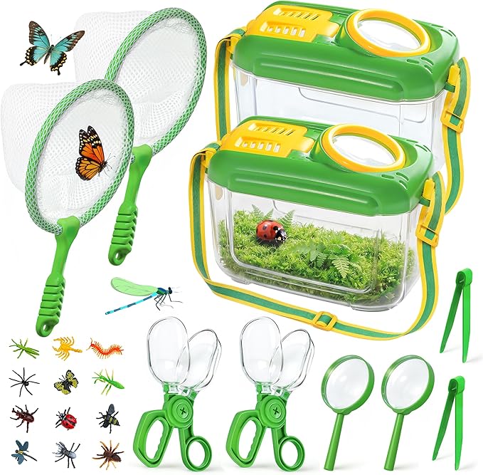 Bug Catcher for Kids, Outdoor Explorer Kit for Kids Age 3 4 5 6 7 8 by HAIMST
