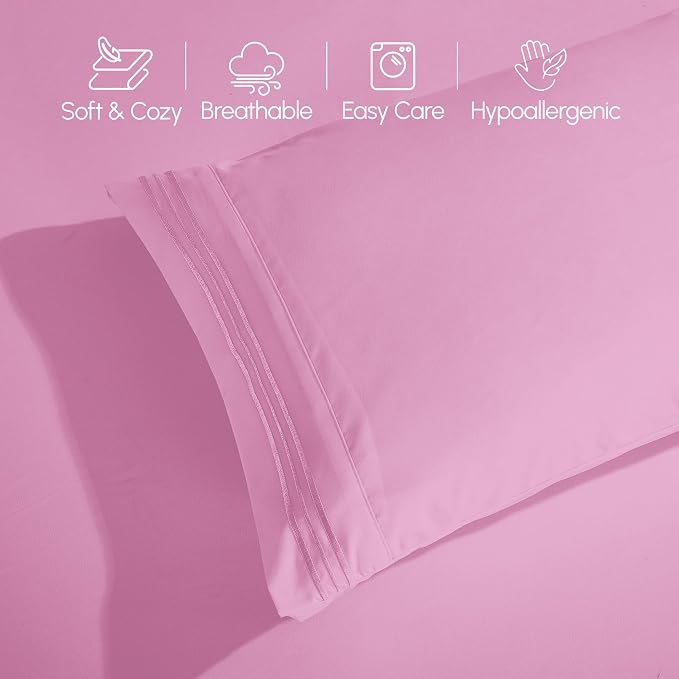 Elegant Comfort Luxurious 1500 Premium Hotel Quality Microfiber Three Line - Image 5