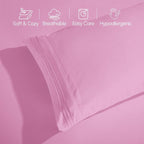 Elegant Comfort Luxurious 1500 Premium Hotel Quality Microfiber 4-Piece Sheet - Image 8