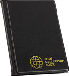 Coin Collection Book Holders for Collectors, 12 Mixed Pages 108 Pockets Coin - Image 4