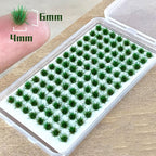 Woohome 208 PCS Static Grass Tuft Green Terrain Kit - Image 5