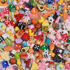 MGGFBLEY Assorted Resin Charms for DIY Bracelet & Keychain Making – Mini Candy by MGGFBLEY