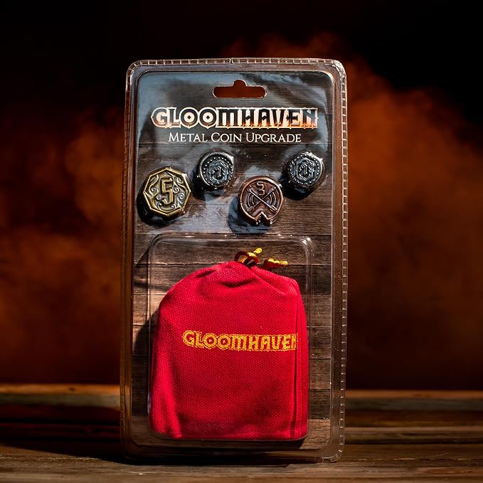 Cephalofair Games: Gloomhaven: Metal Coin Upgrade - Image 4
