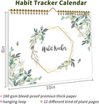 Habit Tracker Calendar，12 Monthly Habit Tracker Journal - Image 2
