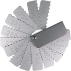 Garage Door Spring Measure Tool, 187 to .312 Precise Stainless Steel Wire Gauge by Granatan