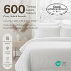 California Design Den Standard/Queen Pillow Cases Set of 2 - Image 3