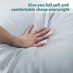 4-Pack Bamboo Viscose Zippered Pillow Cases Standard Size, 400 Thread Count - Image 6