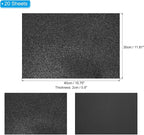 PATIKIL 20 Sheets 2mm Glitter Foam Sheet - Image 2