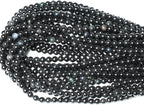 60PCS 6mm Natural Black Obsidian Gemstone Round Loose Beads Crystal Energy by CHEAVIAN