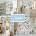 ADD.HERES Window Privacy Film, Stained Glass Decorative Static Cling, Removable - Image 2