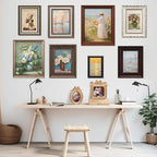 Qunclay 10 Pack Vintage Picture Frames - Image 6