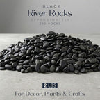 River Rocks Decorative Ornamental Vase Filler 0.5" - Image 2