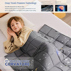 Topcee Weighted Blanket Cooling Throw Heavy Blanket - Image 3