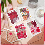 100 Pcs Dried Pressed Flowers, Real Natural Dried Wildflowers Leave - Image 4