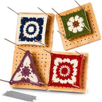 4-Pack 4.7" Crochet Blocking Boards - Image 9