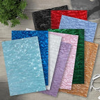 TOEPODO Cast Acrylic Sheet Pearlescent Ripple Acrylic Sheet 1/8“ Thickness - Image 7