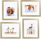 Sheffield Home 4 Piece Gallery Wall Frame Set, 8x10 Inch by SheffieldHome