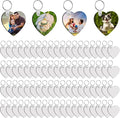 240Pcs Sublimation Keychain Blanks Double Sides 80 MDF Sublimation Keychains by Unknown
