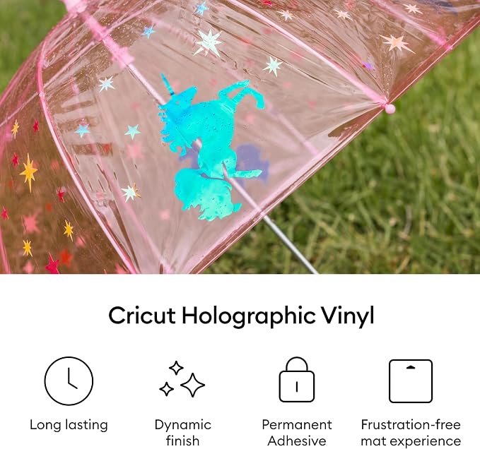 Cricut® Holographic Vinyl – Mythical Sampler - 12 in x 12 in - Image 5