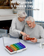 CTIME 4-Tier Extra-Large Medicine Organizer - Image 3