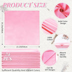 Suhine 100% Cotton Solid Bandanas Blank Bandanas Multifunctional Headband Scarf - Image 2