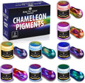 BALTIC DAY - Chameleon Mica Powder, 8 Jars of Color Shift Mica Set - Epoxy by BALTICDAYpuresoul
