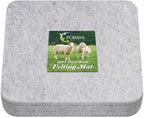 FCENDS Needle Felting Mat, 100% Natural Wool Needled Felting Pad, Thick and Firm by FCENDS