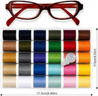 LEONIS 30 Color All-Purpose Polyester Sewing Threads 100 m / 110 yds Each - Image 7