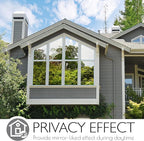 HIDBEA One Way Privacy Window Film, Daytime Mirror Reflective Heat Control UV - Image 2