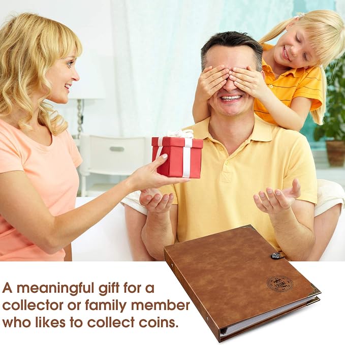 Zonon Currency Album Coin Collecting Book Holder - Image 7