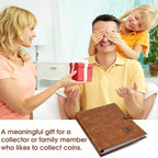 Zonon Currency Album Coin Collecting Book Holder - Image 7