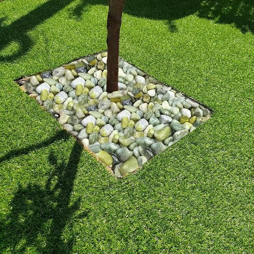 YISZM 10lbs Jade River Rocks, 2-3 Inch Natural Pebbles - Image 6