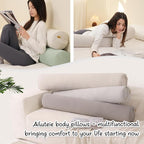 Body Pillow for Adults, Long Round Pillow, Big Cylindrical Pillow, Large Full - Image 7