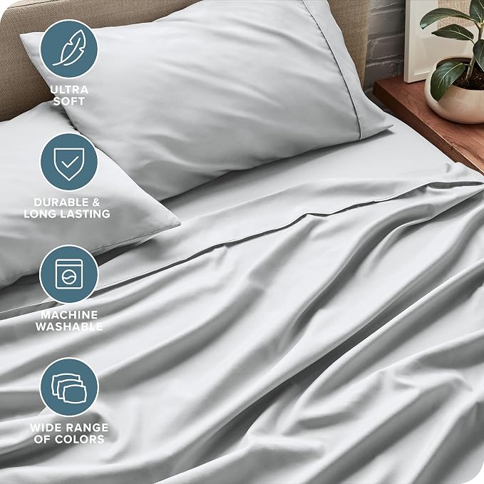 Bare Home Split King Sheet Set - Image 5