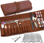 TLKKUE Leather Working Tools Leather Craft Tools by TLKKUE