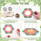 CroBlissful 12 Pack Bird Feeder Craft Kits - Image 3