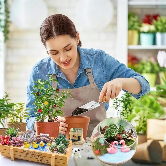 Dracarys Selected 50 Pieces Fairy Garden Accessories, Miniature Figurines - Image 4