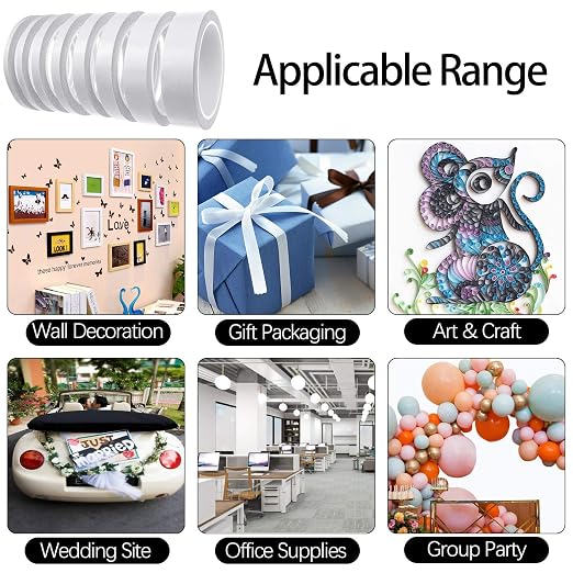 Double-Sided Tape for Arts, Photography, Scrapbooking, Tear-by-Hand, Paper - Image 4
