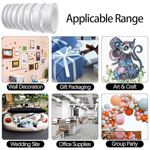 6 Rolls Double Sided Tape 32 Yards Each Roll? - Image 3