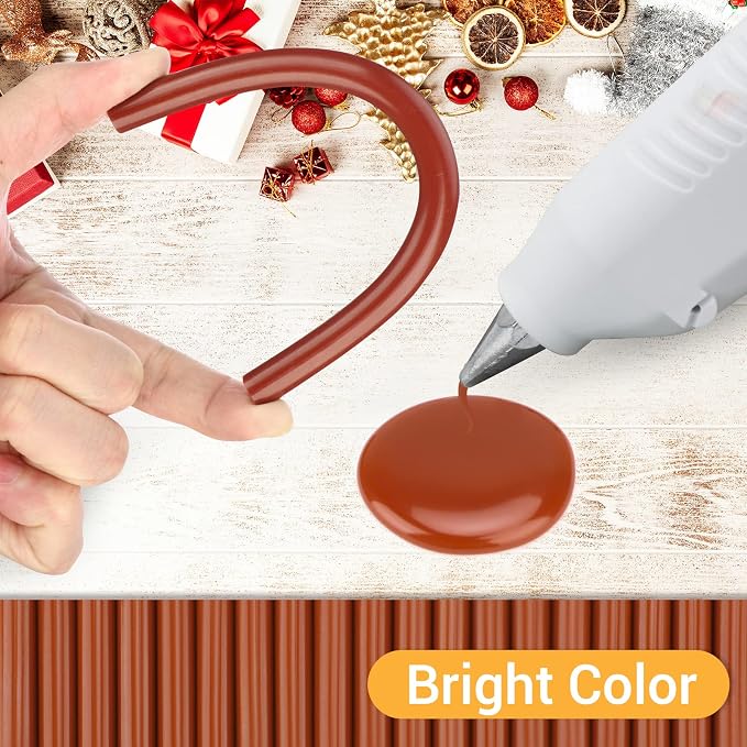 Manarty Hot Glue Sticks Brown - Image 3