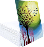 milo Canvas Flat Panel Boards for Painting, 11x14 inch, 24 Pack, Mixed Wet Media - Image 4