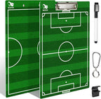WISYOK Double-Sided Soccer Coaching Clipboard, Premium Dry Erase Tactical Board by WISYOK