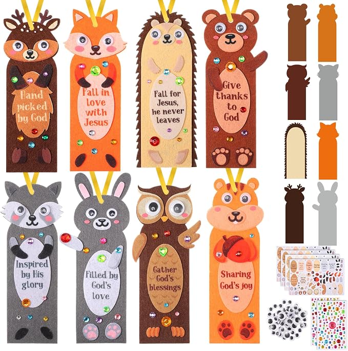 Capoda Summer Bookmark Craft Kits Felt DIY Make Your Own Bookmark by Capoda