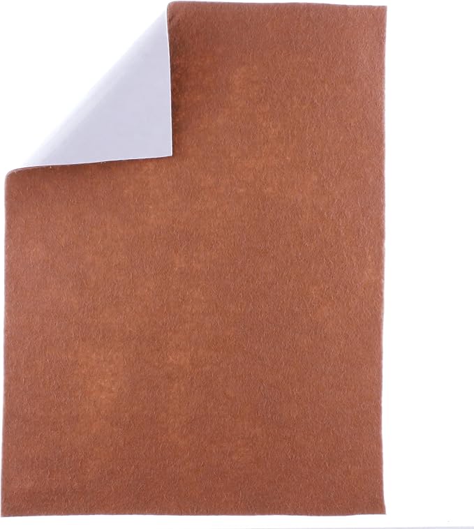 HBC Merino Wool Blend Felt Crafting Sheets Adhesive Backed by HairBowCenter