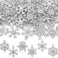 Landical 50 Pcs Winter Snowflake Charms by Landical