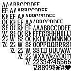 Letter Stickers 1 inch, Self-Adhesive Vinyl Waterproof ABC Letter Stickers by Unknown