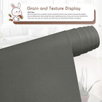 KING MOUNTAIN Leather Repair Patch, 12 x 60 Inches self Adhesive Leather Repair - Image 2